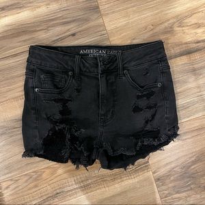 American eagle hi rise shortie